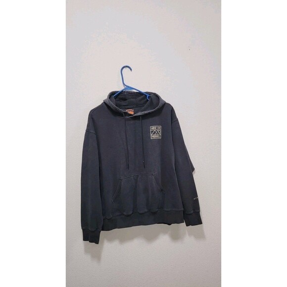 Merrell Men’s Athletic Hiking Pullover Hoodie Grey Graphic Hike On Size XLarge - Picture 2 of 7